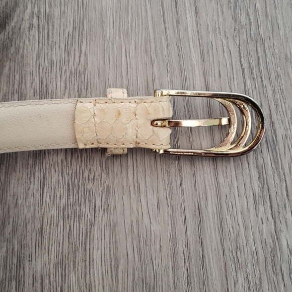 Vintage Reptile Finish Belt 30" to 35" - Picture 5 of 11